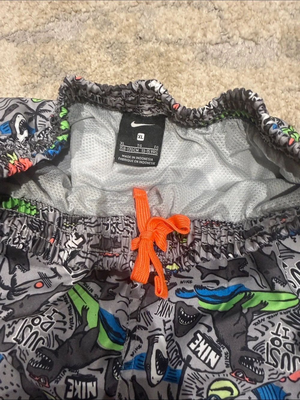 Nike XL swim trunks